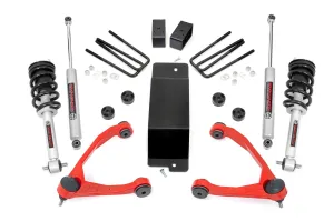 3.5 Inch Lift Kit | Forged UCA | N3 Strut | Chevy/GMC 1500 (14-16) PN# 19432RED