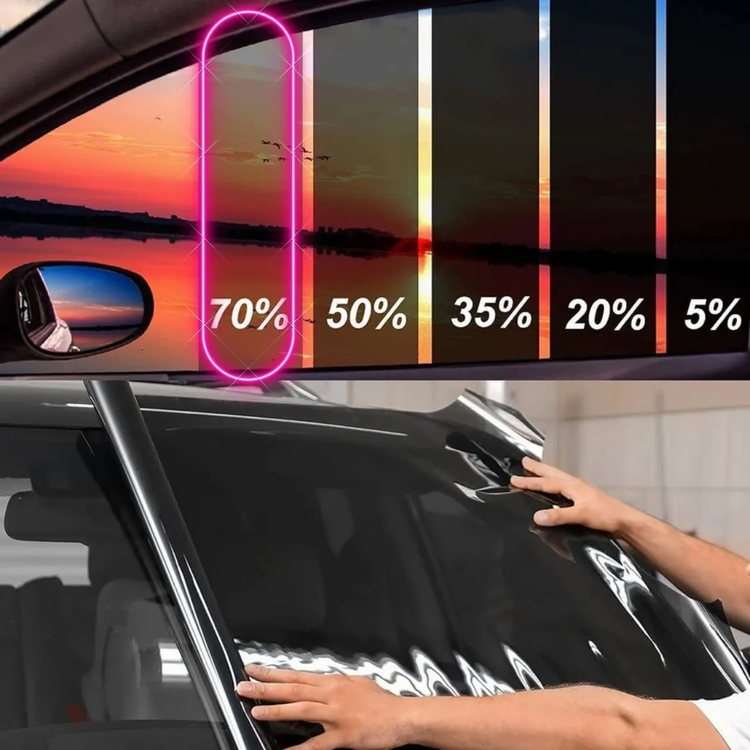 70% VLT Heat Rejecting Window Tint Film