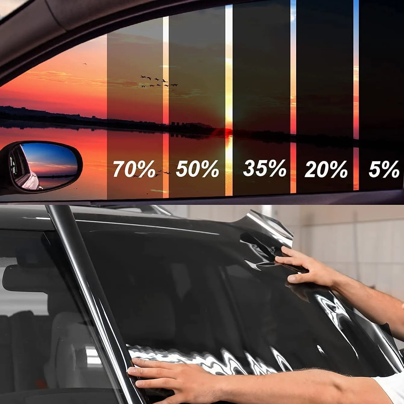 70% VLT Heat Rejecting Window Tint Film