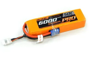 Admiral Pro 6000mAh 4S 14.8V 50C LiPo Battery with EC5 Connector