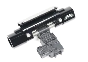 Billet Dual Channel In Line Flex Fuel Sensor Mount 6, 8, 10AN Sensor Not Included