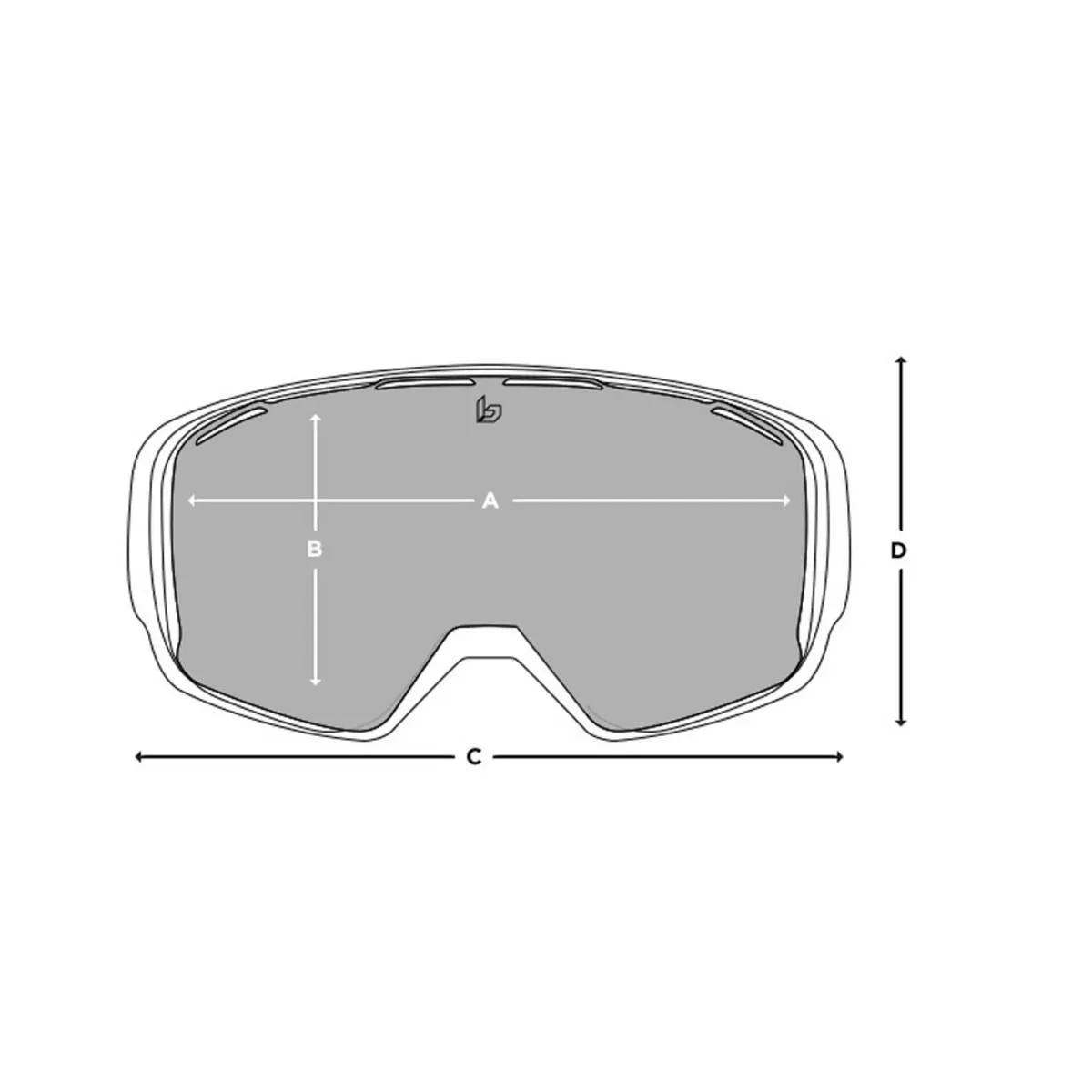 Bolle Laika Goggle Black Corp Matte - Phantom  Blue Semi-Polarized Photochromic