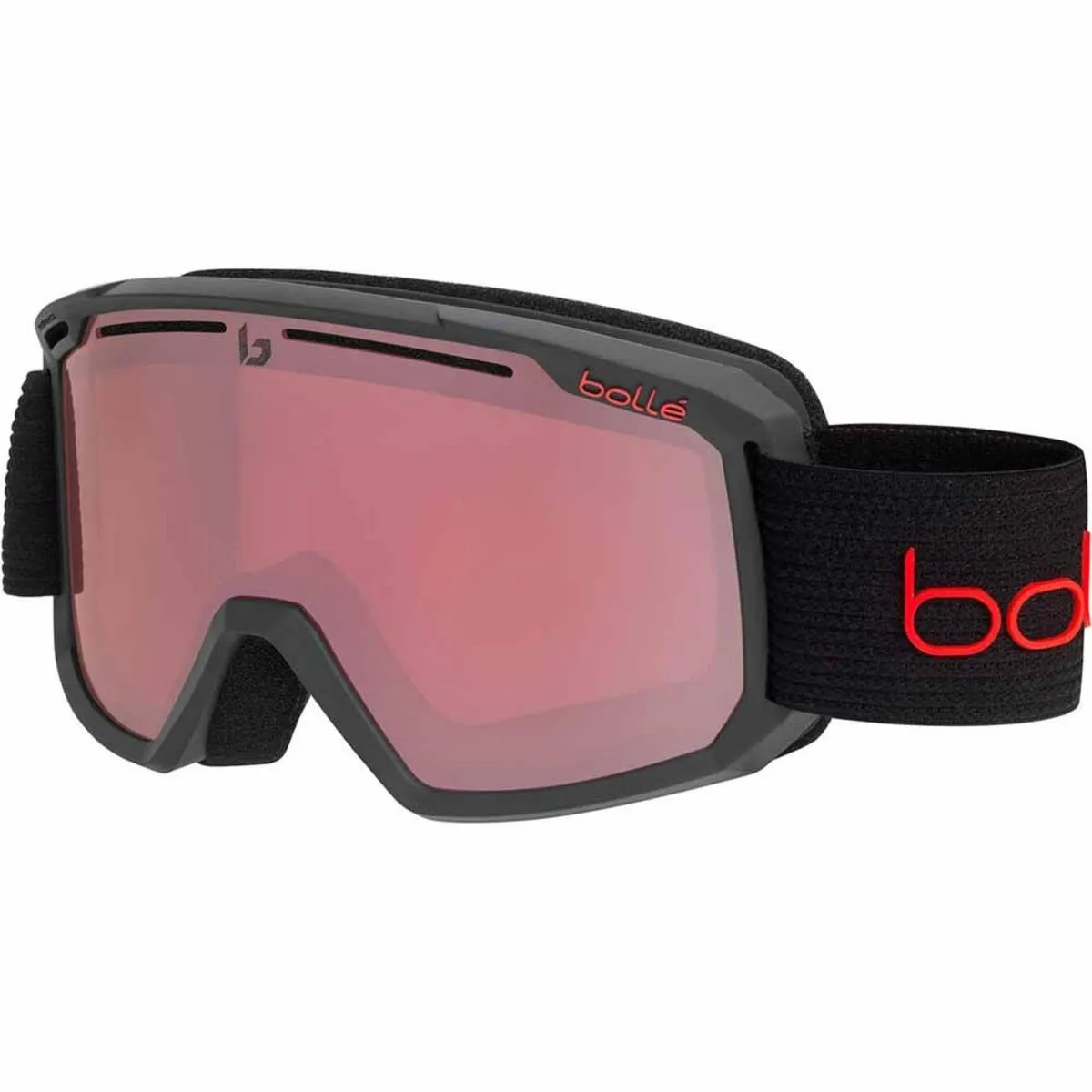 Bolle Maddox Goggle Black Matte - Vermillon Gun