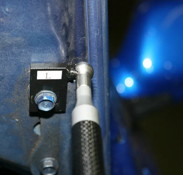 Carbon Fiber Hood Struts 2008-2014 WRX/STI
