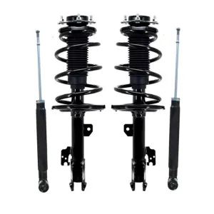 Coil Spring Struts 7 Passenger Front Wheel Drive Only 15-18 for Toyota Sienna 4p