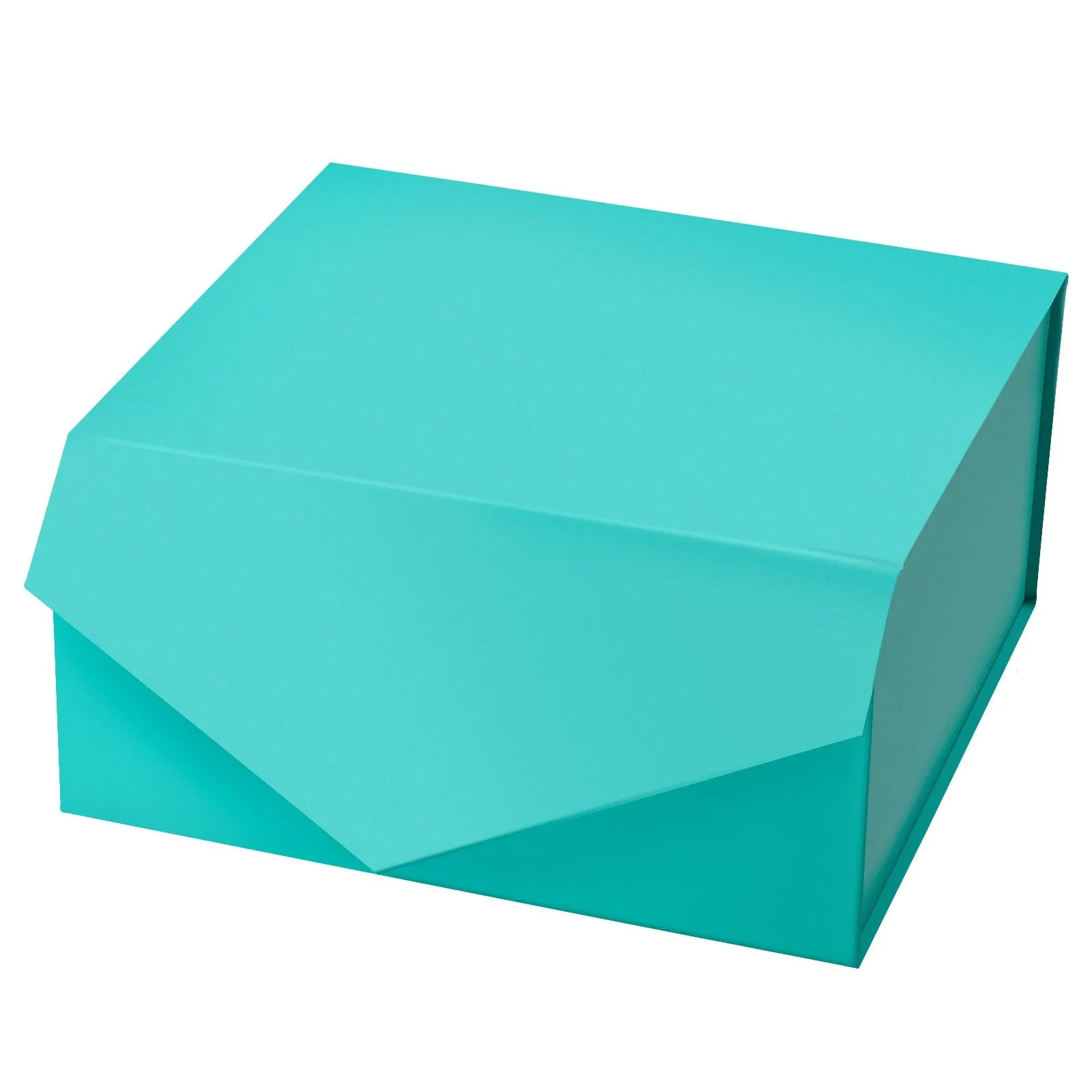 collapsible gift box with magnetic closure & tissue - various colors