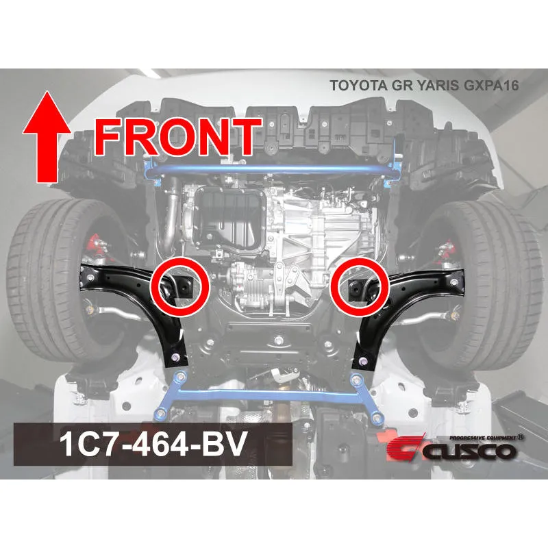 CUSCO 322 464 B Lower arm bushes (front/front side) for HONDA Integra Type R (DC5)