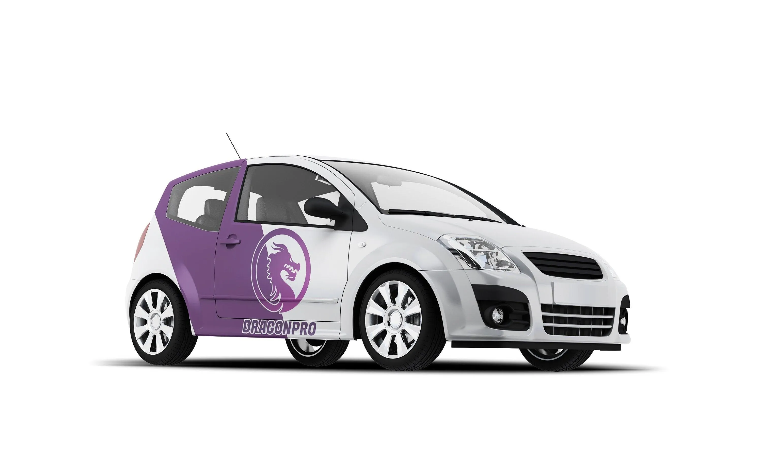 Custom Car Decal Half Wrap Vinyl - Exterior Decor Sticker Graphic For Race Truck