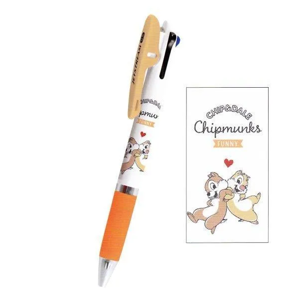 CUTE MODEL x UNI 7108 JETSTREAM 0.5mm 3-color oil-based pen Mickey Minnie Chichititi Three Eyed Princess