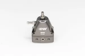 DeatschWerks DWR1000iL In-Line Adjustable Fuel Pressure Regulator - Titanium