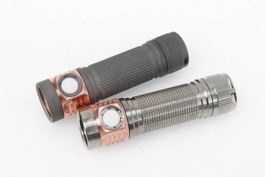 Emisar D4K Titanium OR Copper 3-CH 3CH Triple Channel 1*21700 LED Flashlight *CUSTOM BUILT-TO-ORDER*