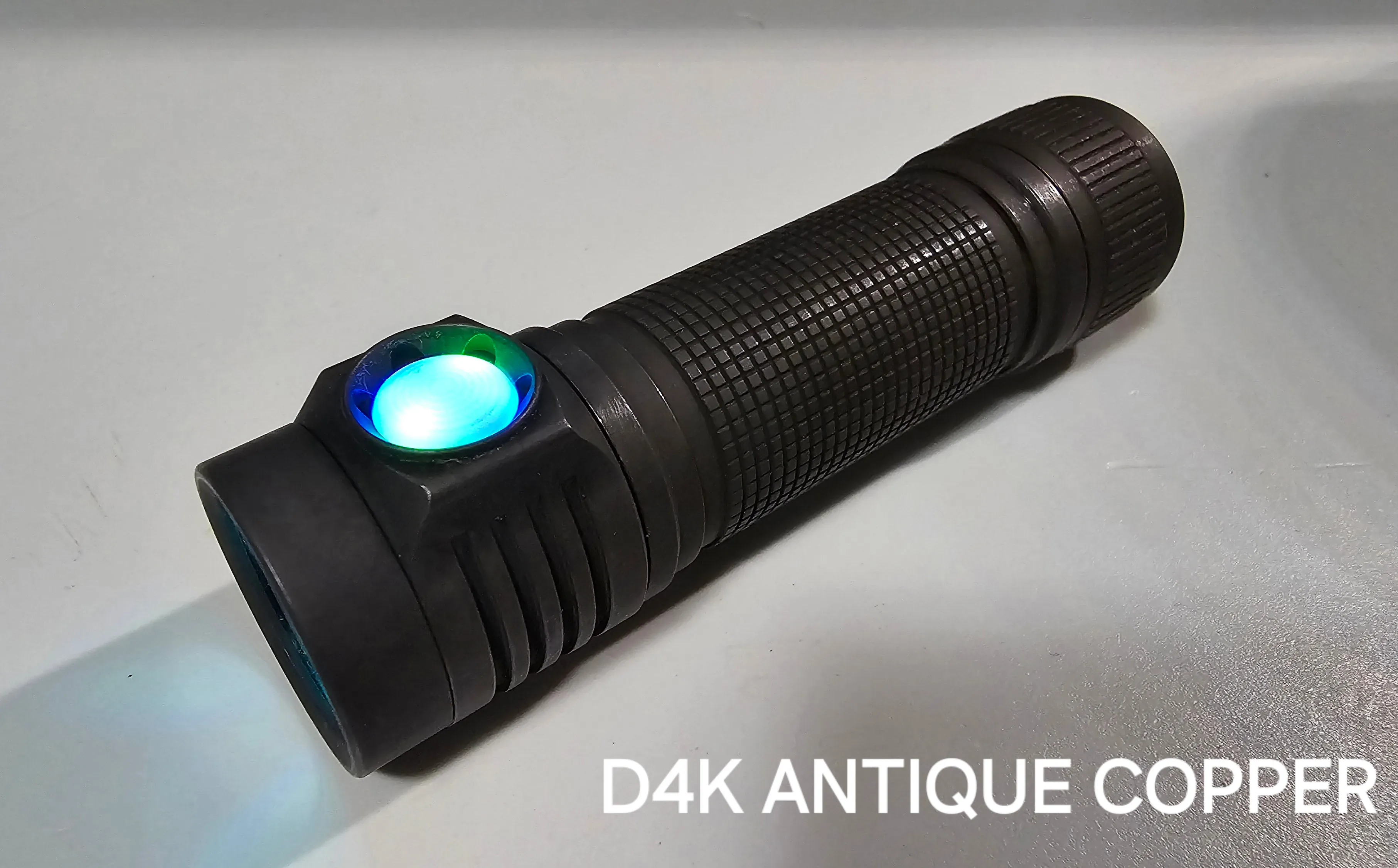 Emisar D4K Titanium OR Copper 3-CH 3CH Triple Channel 1*21700 LED Flashlight *CUSTOM BUILT-TO-ORDER*