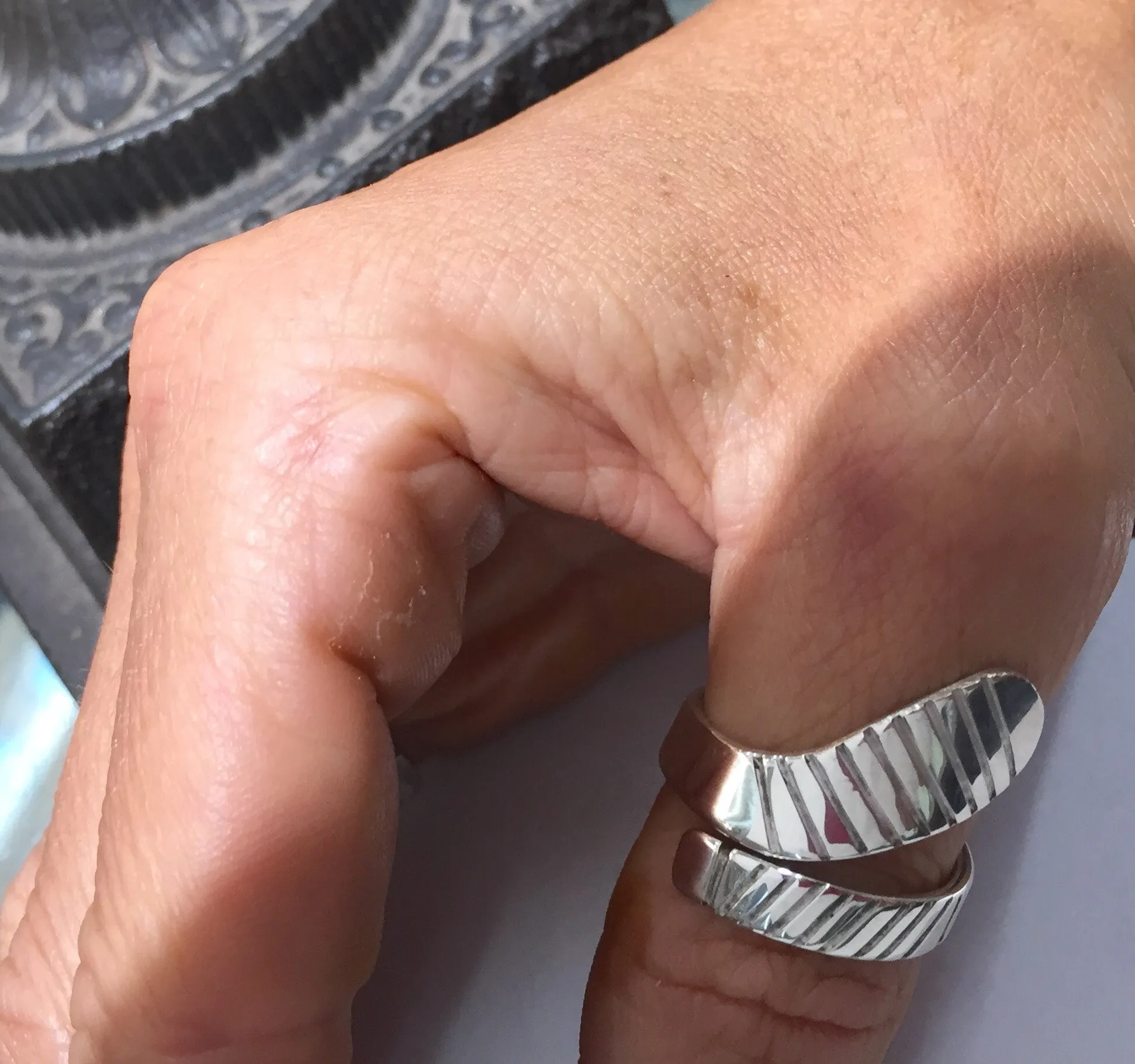 Extra Large Ice Hockey Stick Wrap Ring