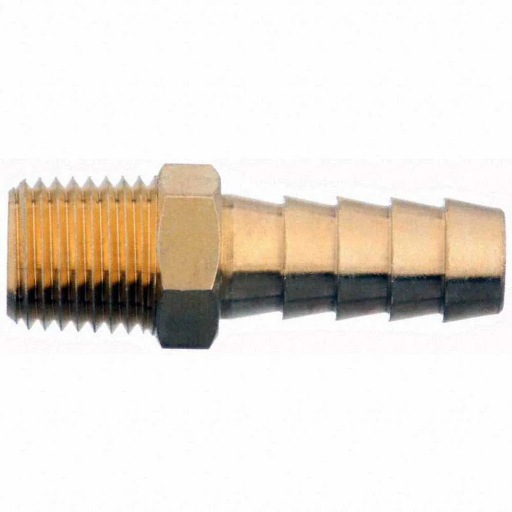 Fitting Straight Fitting 1/4" NPT X 3/8" Fuel Barb Fuel Filters Or Fuel Pumps
