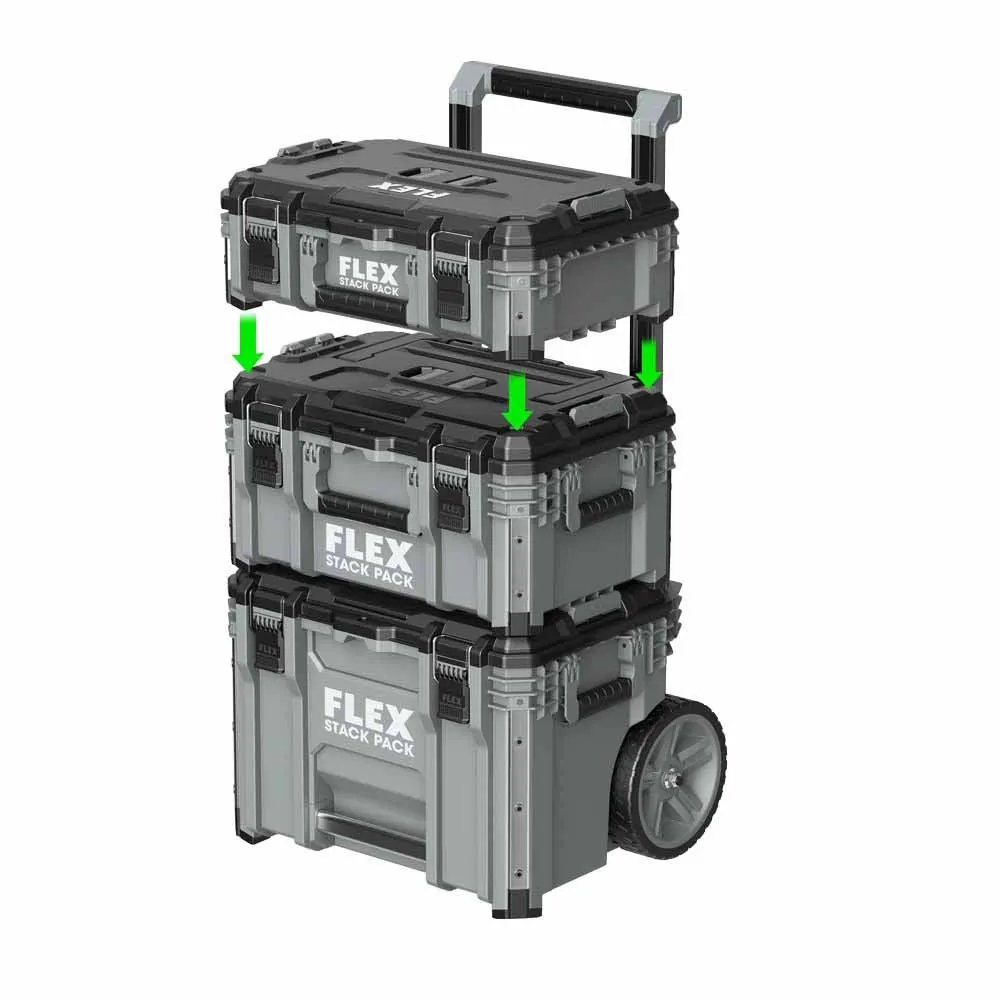 Flex Fs1101 Stack Pack Rolling Tool Box