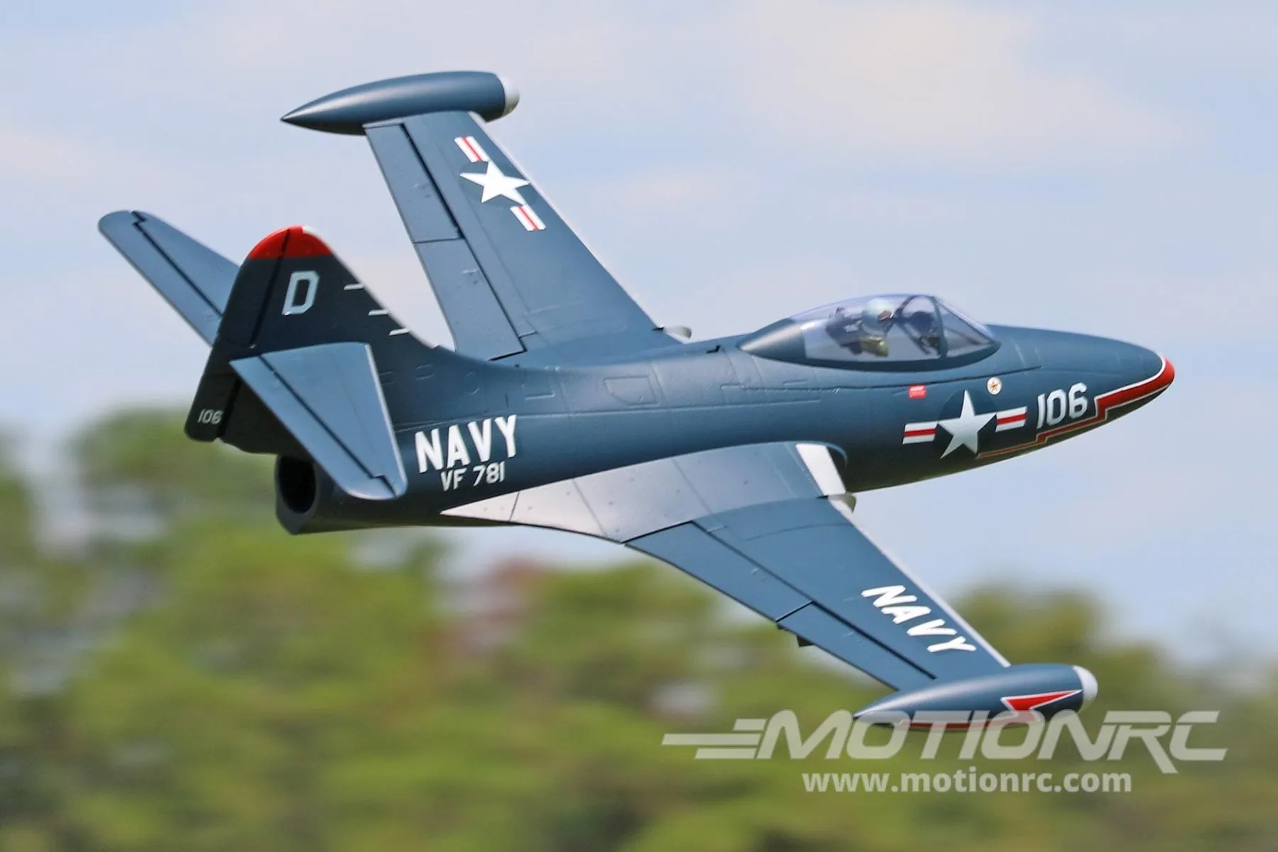 Freewing F9F Panther 70mm EDF Jet - ARF PLUS