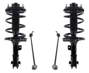 Front Complete Coil Spring Struts for Mitsubishi Galant 2.4L 04-11 Sway Bar 4pc