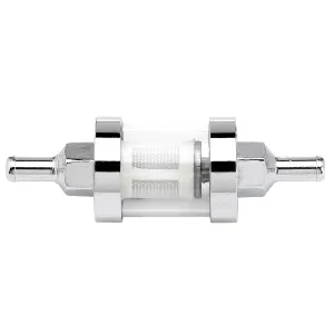 Fuel Filter - 1/4 inch line - Glass