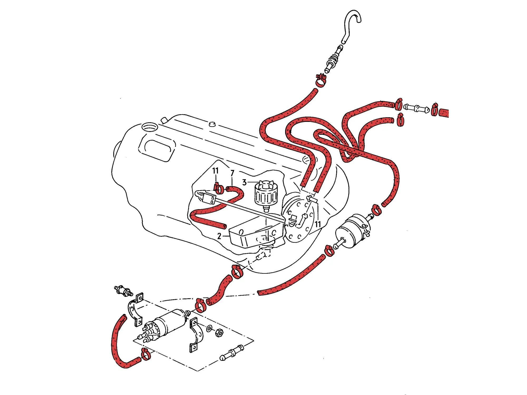 Fuel Tank Re-Seal Kit [Syncro]