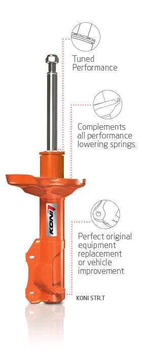 Koni STR.T Orange Shocks VW GTI / Golf III / Jetta III VR6 (1993-1998) Front or Rear Shocks