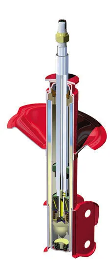 KYB AGX Adjustable Shocks Eagle Talon AWD (90-94) Rear Strut - 741014