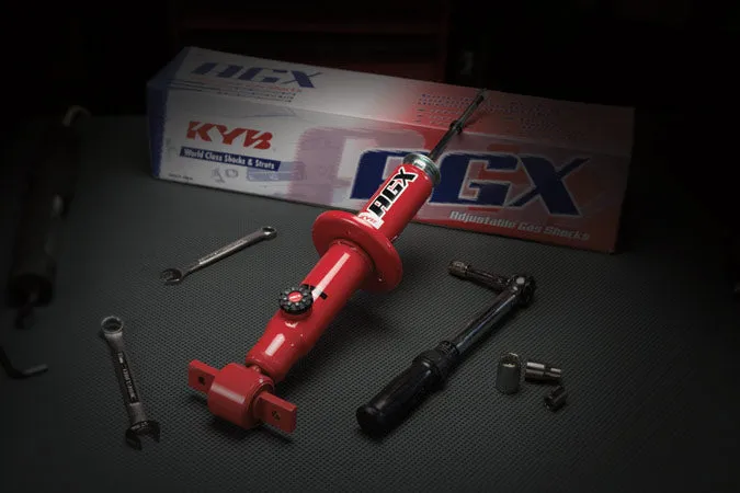 KYB AGX Adjustable Shocks Pontiac Firebird (93-02) Front Strut - 741034