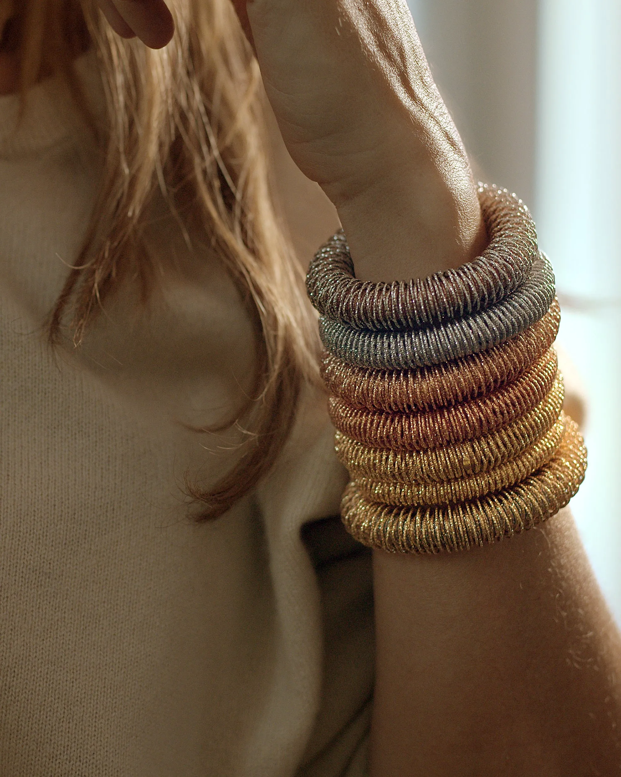 Large K.I.S.S. Bracelet 18k Yellow Gold