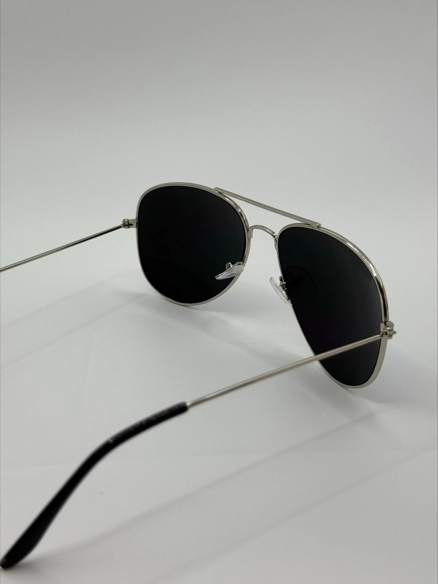 Luna Silver Blue tint Sunglasses
