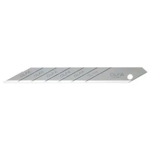 OLFA | 9mm Carbon Steel 30 degree snap off blades (A1160B)
