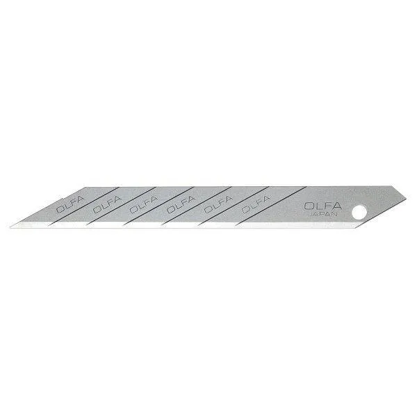 OLFA | 9mm Carbon Steel 30 degree snap off blades (A1160B)