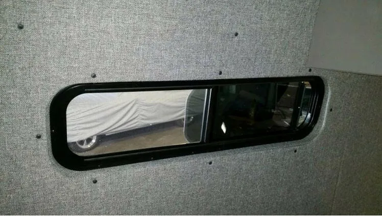 PANEL BED WINDOW 10X36 - DRIVER SIDE