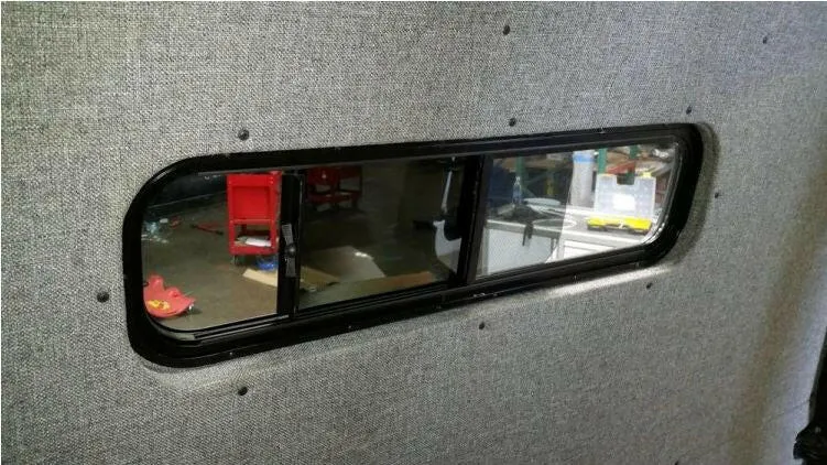 PANEL BED WINDOW 10X36 - DRIVER SIDE