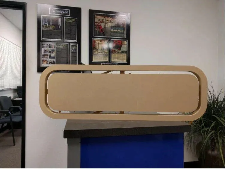 PANEL BED WINDOW 10X36 - DRIVER SIDE