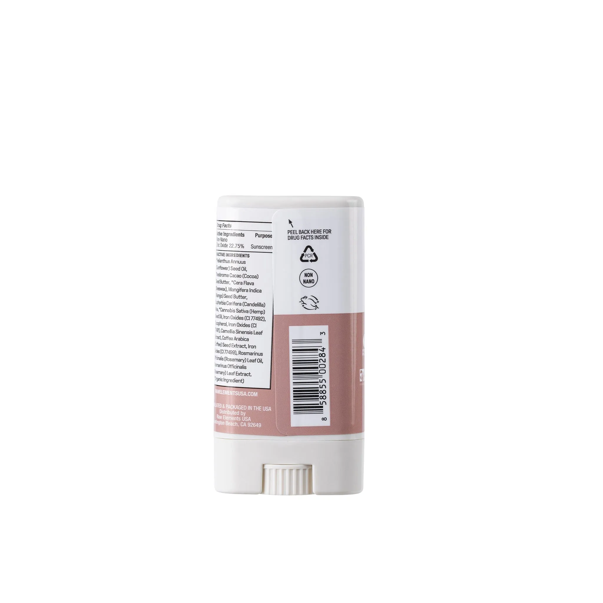RAW ELEMENTS ECO TINTED STICK SPF 30  PEARLY SAND
