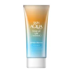 Rohto Skin Aqua Tone Up Essence SPF 50  - Latte Beige
