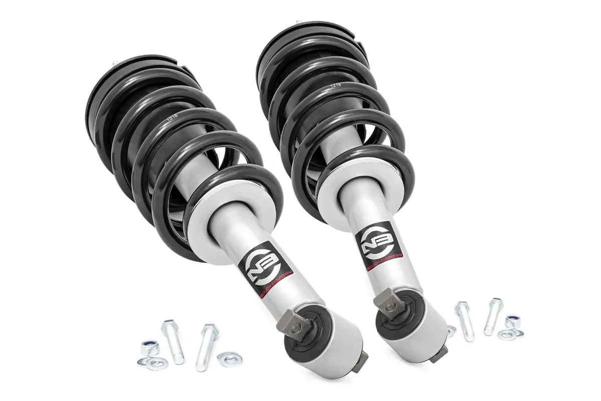 Rough Country 2" Leveling Kit Chevy Silverado 2WD/4WD (14-18) N3 Loaded struts