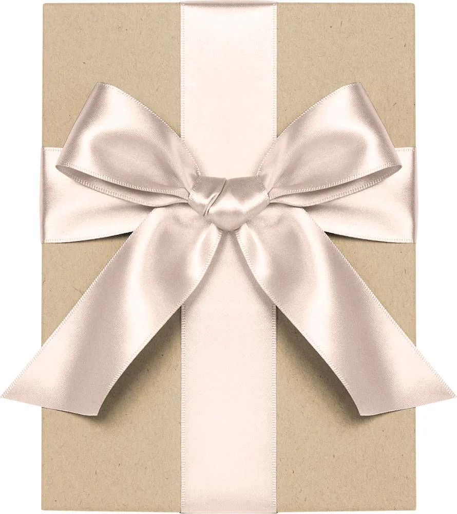 satin 10 yard ribbon spools - various widths and colors