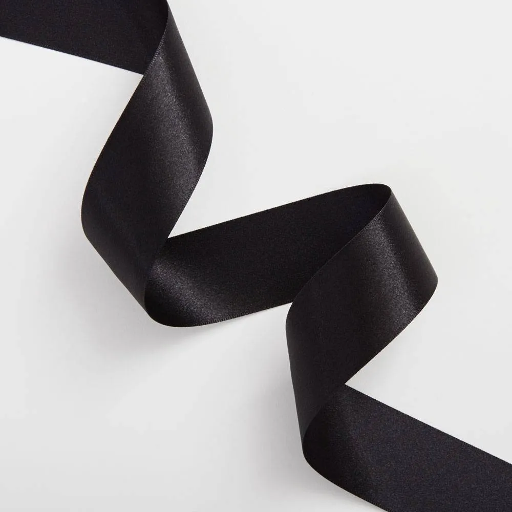 satin 10 yard ribbon spools - various widths and colors