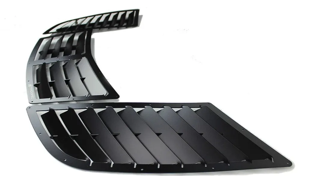 Trackspec Hood Louvers BMW E90/E92 M3 (08-13) Full Center/Sides Vents Kit