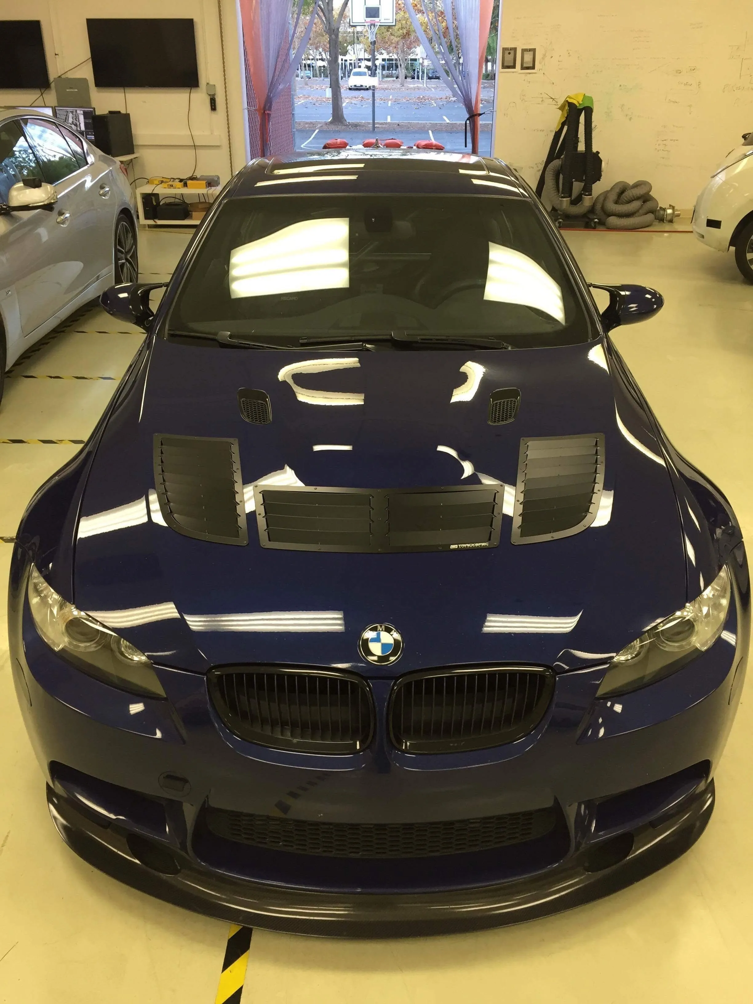 Trackspec Hood Louvers BMW E90/E92 M3 (08-13) Full Center/Sides Vents Kit