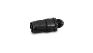 Vibrant Male AN Flare Straight Hose End Fitting; Hose Size: -6AN; Male Flare: -6AN - 24006