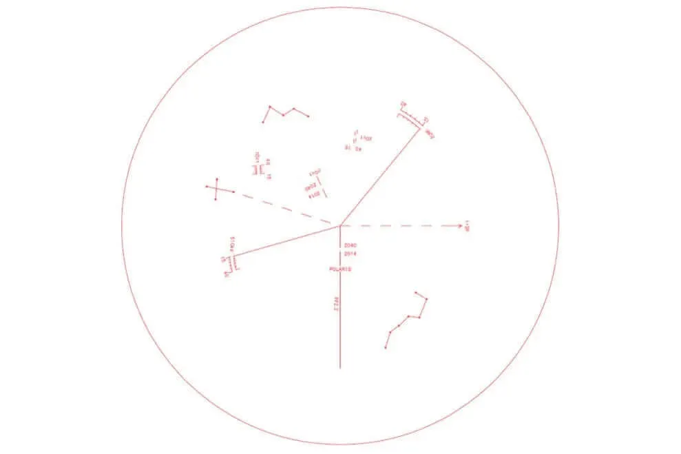 Vixen Portable Equatorial Mount Polar Alignment Scope Set for POLARIE U
