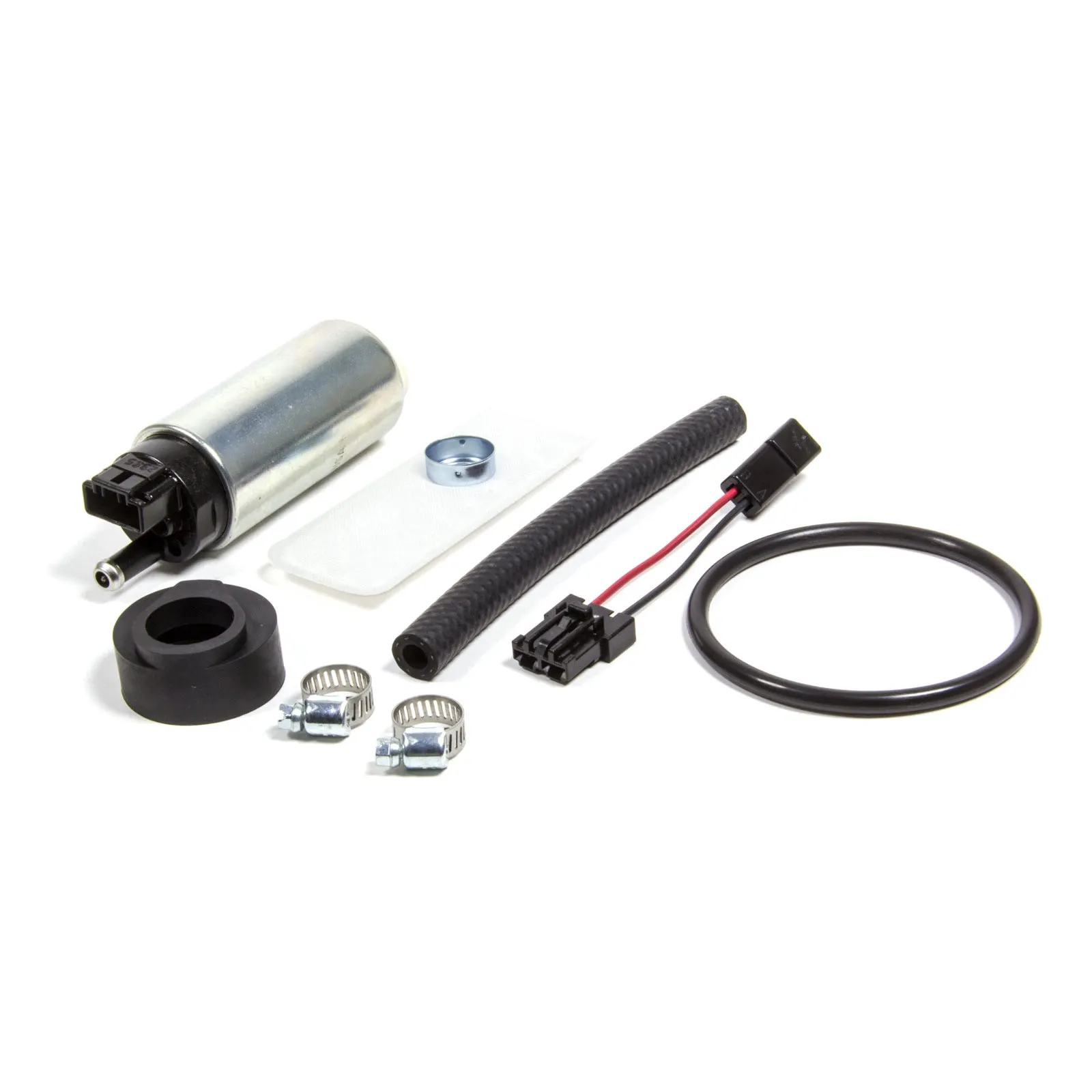 Walbro Electric -" Tank Fuel Pump 255 lph Install Kit Gas - GM Cars/Trucks