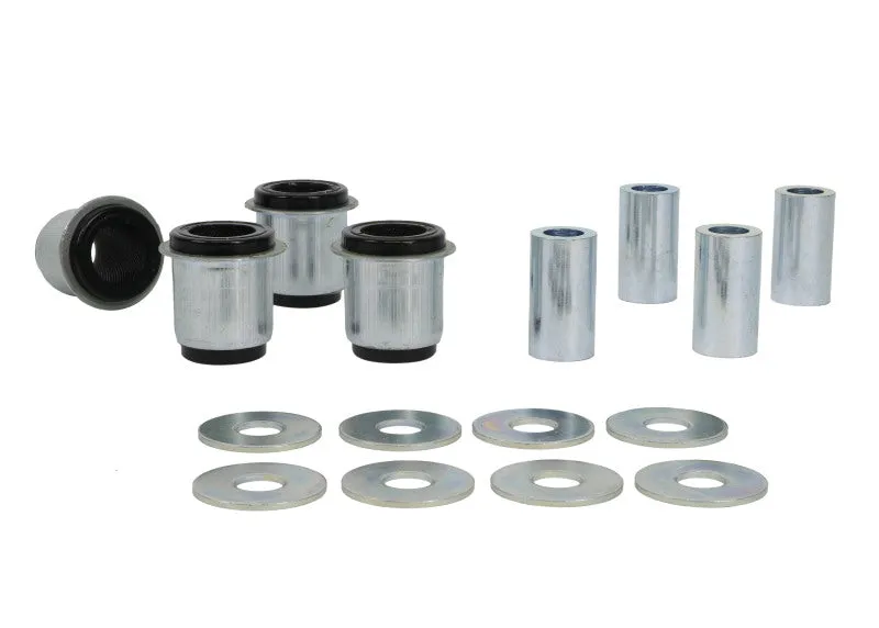 Whiteline Performance Front Lower Control Arm Bushing - Black/Nickel Plated - Toyota Tacoma 1995-2001